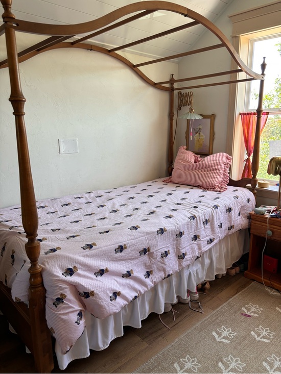 Ralph Lauren Other - Ralph Lauren Twin Pink Polo Bear Comforter